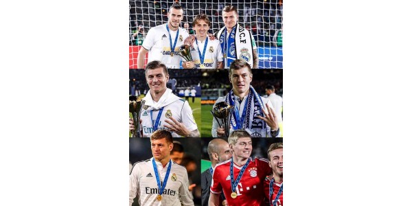 Toni Kroos získal šesté ocenění na mistrovství světa klubů v kariéře